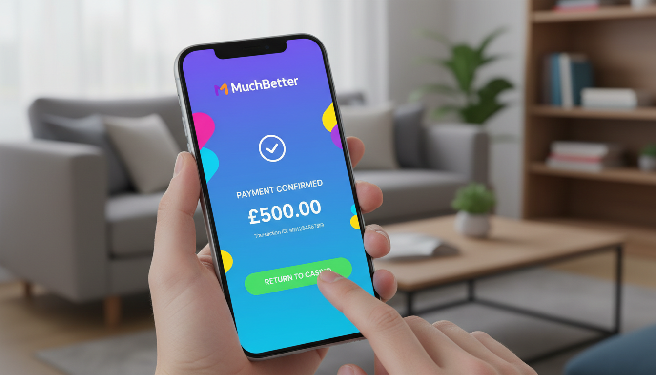 Interfejs aplikacji płatniczej w kasynie mobilnym